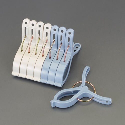 エスコ EA928CD-22A 竿ピンチ(8個) 1袋 （ご注文単位1袋）【直送品】