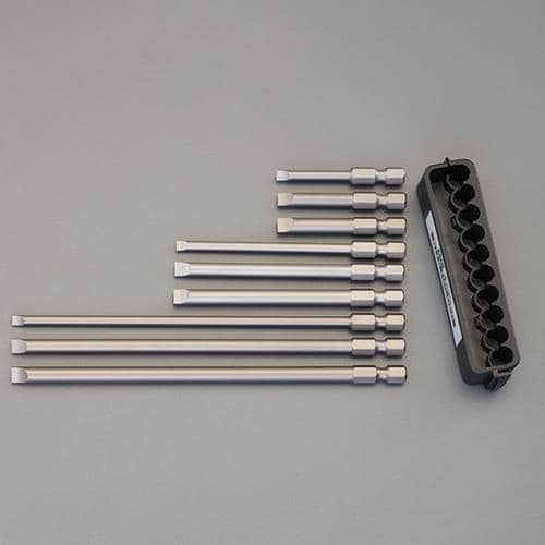 エスコ EA611GA-411 9本組 [-]ドライバービット 1セット （ご注文単位1セット）【直送品】