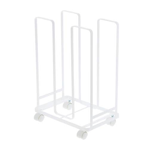 エスコ EA954LB-41A 300x230x435mm ダンボールストッカー(白) 1個 （ご注文単位1個）【直送品】