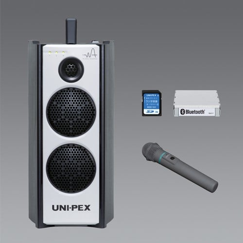 エスコ EA763CF-91A ポータブルアンプセット(現場放送用/300MHz 1セット （ご注文単位1セット）【直送品】