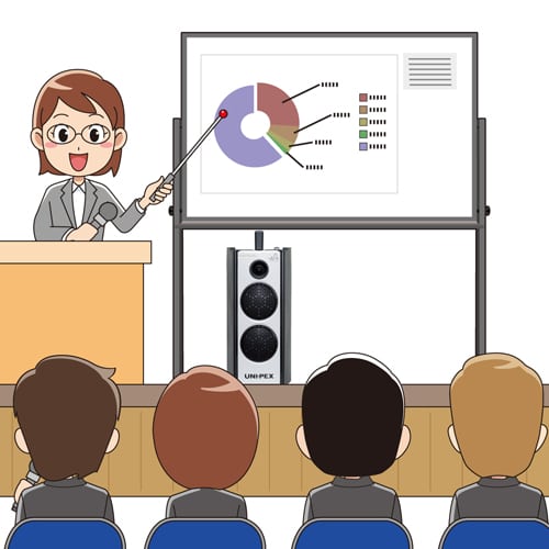 エスコ EA763CF-91A ポータブルアンプセット(現場放送用/300MHz 1セット (ご注文単位1セット)【直送品】