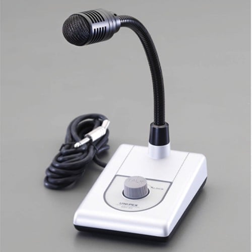 エスコ EA763CM-3B 卓上形 マイクロフォン 1個 （ご注文単位1個）【直送品】