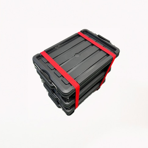 エスコ EA506AB-38BA 450x295x159mm 収納ケース(バックル付/クリア/10個) 1箱 (ご注文単位1箱)【直送品】