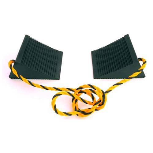 エスコ EA984VA-112 98x132x 68mm タイヤストッパー(マグネット・ヒモ付/1組 1組 （ご注文単位1組）【直送品】