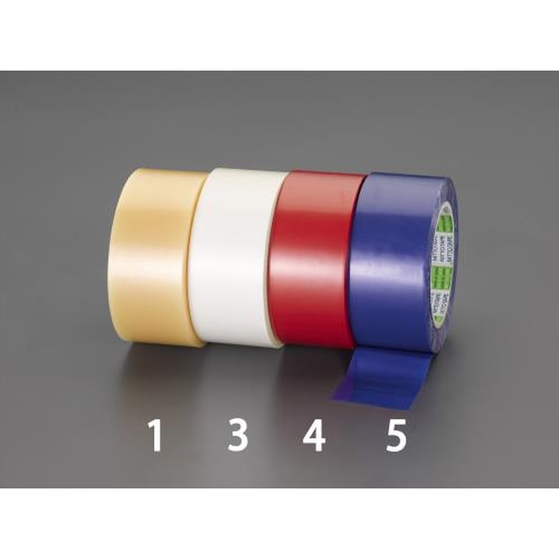 エスコ EA944NB-3 50mmx50m手切れ粘着テープ(白) 1個(ご注文単位1個)【直送品】