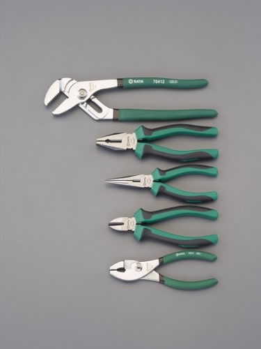 エスコ EA682AA-2 5本組 プライヤーセット 1セット （ご注文単位1セット）【直送品】