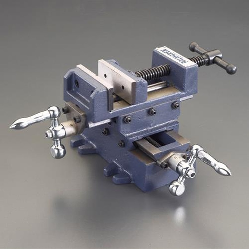 エスコ EA525DK-11 80mmクロススライドバイス 1個（ご注文単位1個）【直送品】