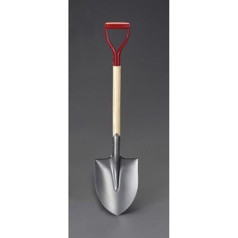 エスコ EA650BG-91 228x295x980mmショベル(先丸・木柄) 1個（ご注文単位1個）【直送品】