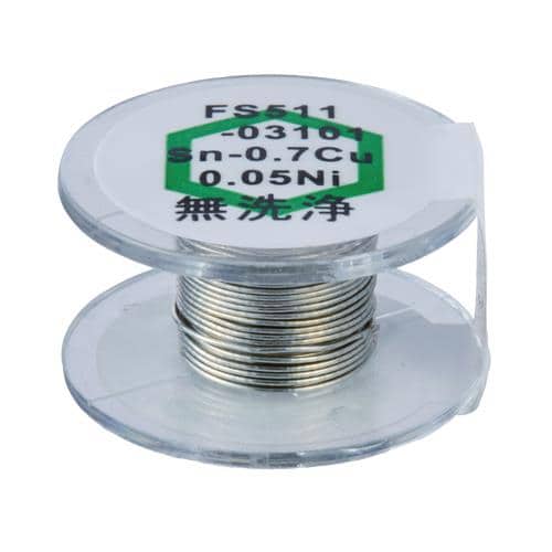 エスコ EA310D-11 φ0.3mm/1m 鉛フリー共晶はんだ 1袋 （ご注文単位1袋）【直送品】