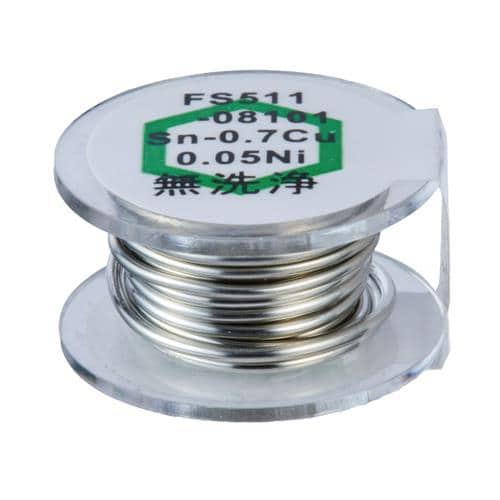 エスコ EA310D-31 φ0.8mm/1m 鉛フリー共晶はんだ 1袋 （ご注文単位1袋）【直送品】