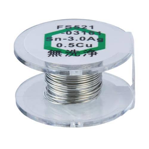 エスコ EA310D-101 φ0.3mm/1m 鉛フリーはんだ 1袋 （ご注文単位1袋）【直送品】