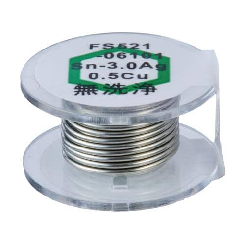 エスコ EA310D-111 φ0.6mm/1m 鉛フリーはんだ 1袋 （ご注文単位1袋）【直送品】