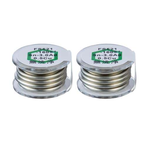 エスコ EA310D-151 φ1.6mm/50cm 鉛フリーはんだ(2個) 1袋 （ご注文単位1袋）【直送品】