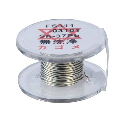 エスコ EA310D-201 φ0.3mm/1m 鉛入りはんだ 1袋 （ご注文単位1袋）【直送品】