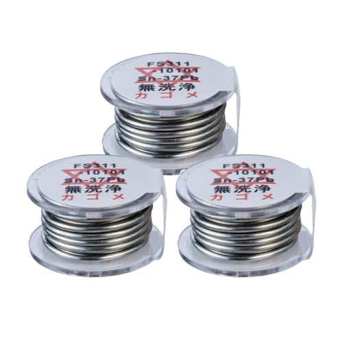 エスコ EA310D-232 φ1.0mm/1m 鉛入りはんだ(3個) 1袋 （ご注文単位1袋）【直送品】