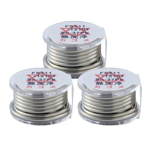 エスコ EA310D-242 φ1.2mm/1m 鉛入りはんだ(3個) 1袋 （ご注文単位1袋）【直送品】