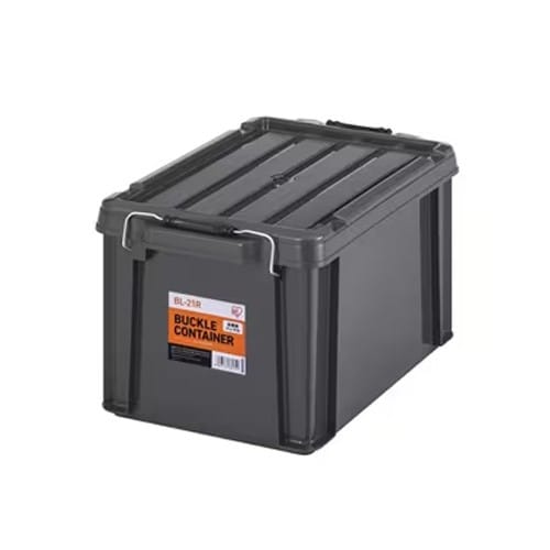 エスコ EA506AB-39AA 450x295x255mm 収納ケース(チャコールグレー) 1個 （ご注文単位1個）【直送品】