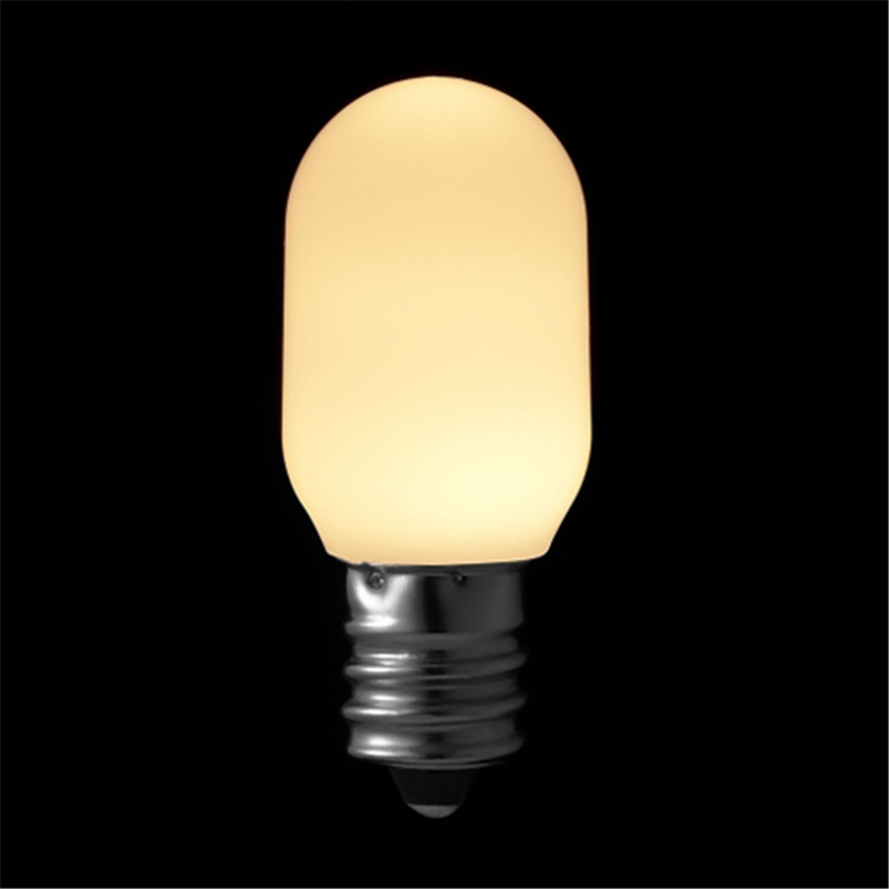 エスコ EA758ZM-1B AC100V/0.5W/E12 LEDナツメ電球(電球色) 1個 （ご注文単位1個）【直送品】