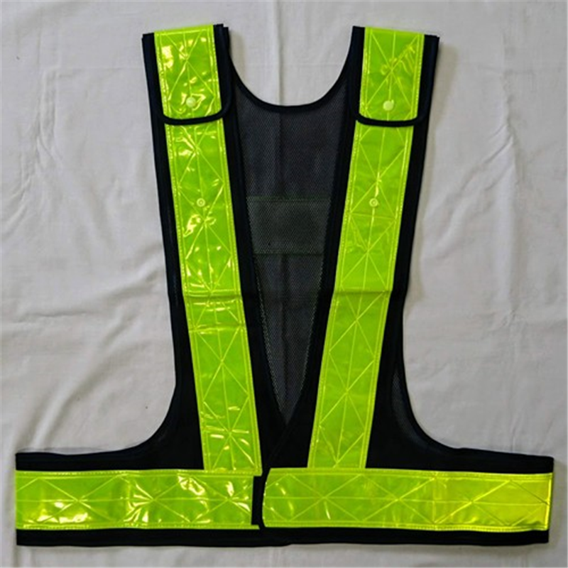 エスコ EA983R-291 安全ベスト(紺/黄) 1枚 （ご注文単位1枚）【直送品】