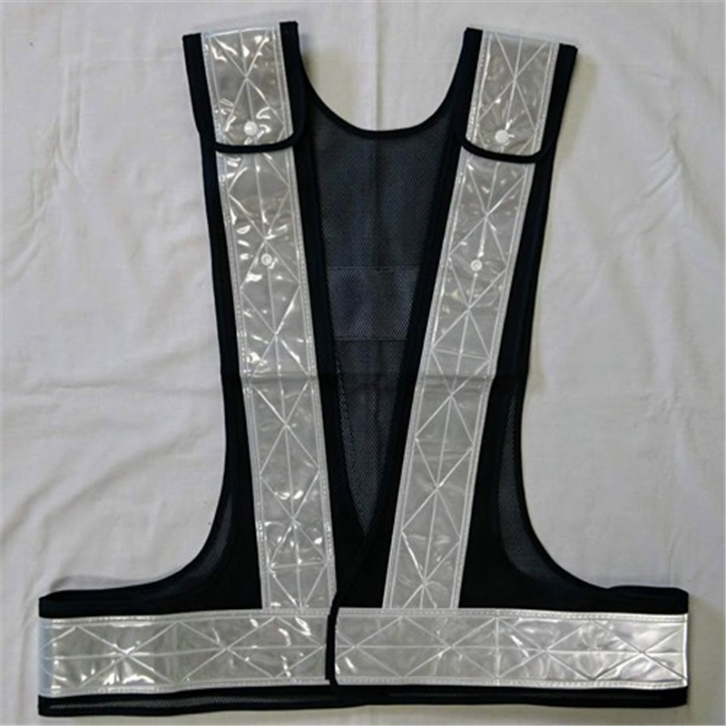 エスコ EA983R-292 安全ベスト(紺/白) 1枚 （ご注文単位1枚）【直送品】