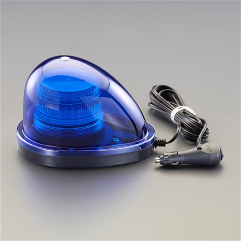 エスコ EA983FS-261 DC12~24V 工事用LEDルーフ灯(青) 1台 （ご注文単位1台）【直送品】