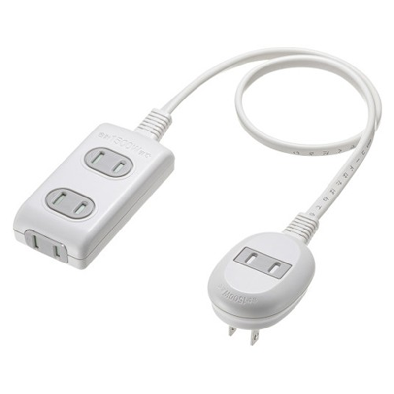 エスコ EA815GM-221A AC125V/15Ax 0.5m タップ(4口) 1個 (ご注文単位1個)【直送品】