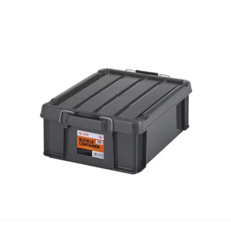 エスコ EA506AB-41AA 525x380x182mm 収納ケース(バックル付/チャコールグレー) 1個 （ご注文単位1個）【直送品】