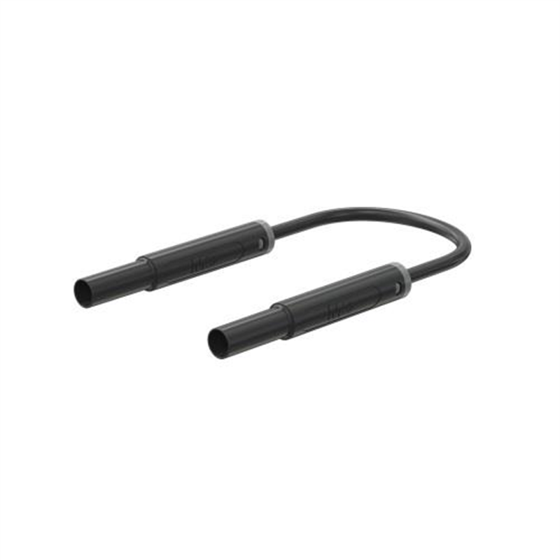 エスコ EA707NC-741A 1500mm テストリード 黒 1個 （ご注文単位1個）【直送品】