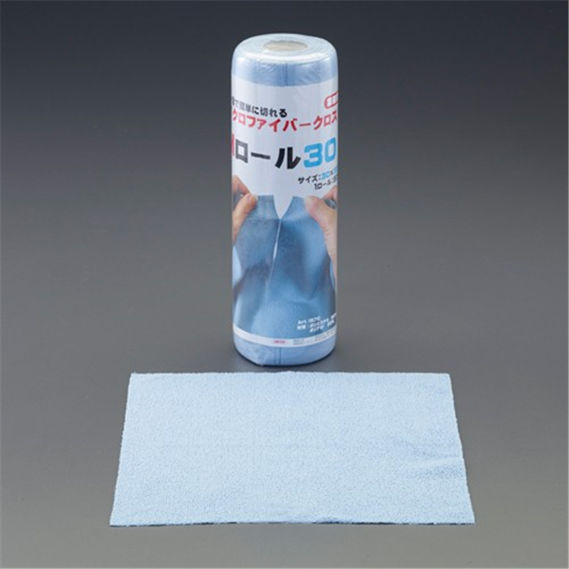 エスコ EA929DZ-21 300x300mm マイクロファイバークロス(青/50枚) 1本 （ご注文単位1本）【直送品】