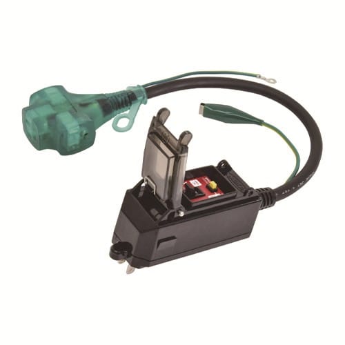 エスコ EA940ME-12A 15A /0.45m 過負荷・漏電保護兼用プラグ 1本 （ご注文単位1本）【直送品】