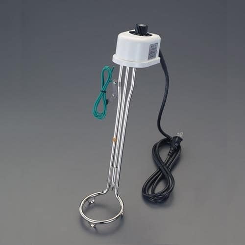 エスコ EA896A-2 AC100V/1.0KW 投込パイプヒーター(コントローラー付) 1台 （ご注文単位1台）【直送品】