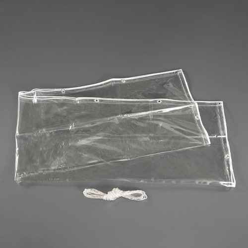 エスコ EA911AF-518 1.8x2.7m 間仕切りシート(ハトメ付) 1枚 （ご注文単位1枚）【直送品】