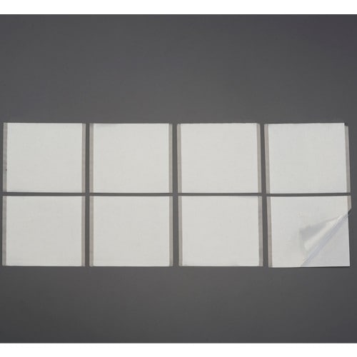 エスコ EA944MG-203 100x100mm ずれ防止テープ(タイルカーペット用/8枚) 1セット （ご注文単位1セット）【直送品】