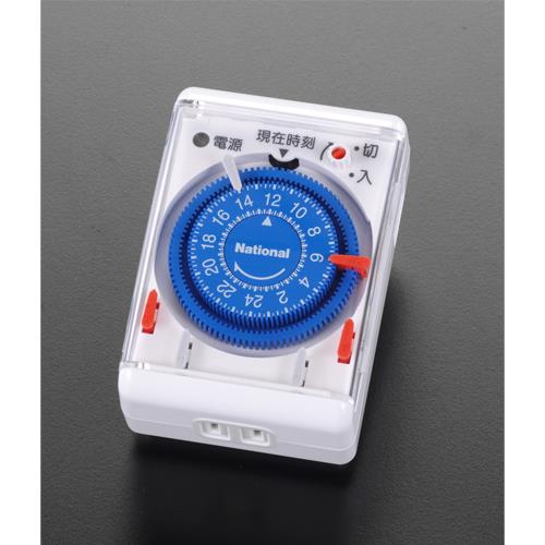 エスコ EA763A-12 AC100V/15A タイマー(繰り返し) 1個 （ご注文単位1個）【直送品】