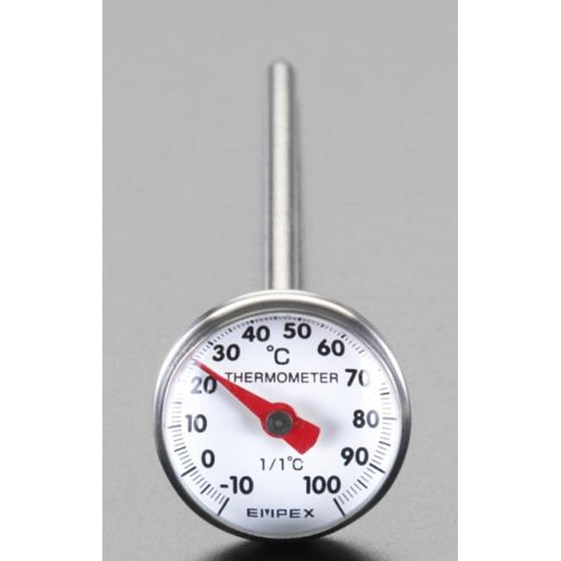 エスコ EA722CA-40 -10゜C~100゜Cバイメタル温度計 1個（ご注文単位1個）【直送品】