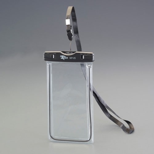 エスコ EA927AH-72 105x200mm スマートフォンホルダー(防水) 1個 （ご注文単位1個）【直送品】