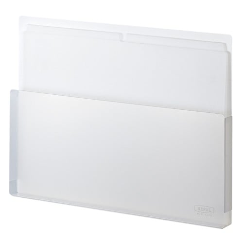 エスコ EA762FG-392 332x 24x245mm 収納ボックス(マグネット付/クリア) 1個 （ご注文単位1個）【直送品】