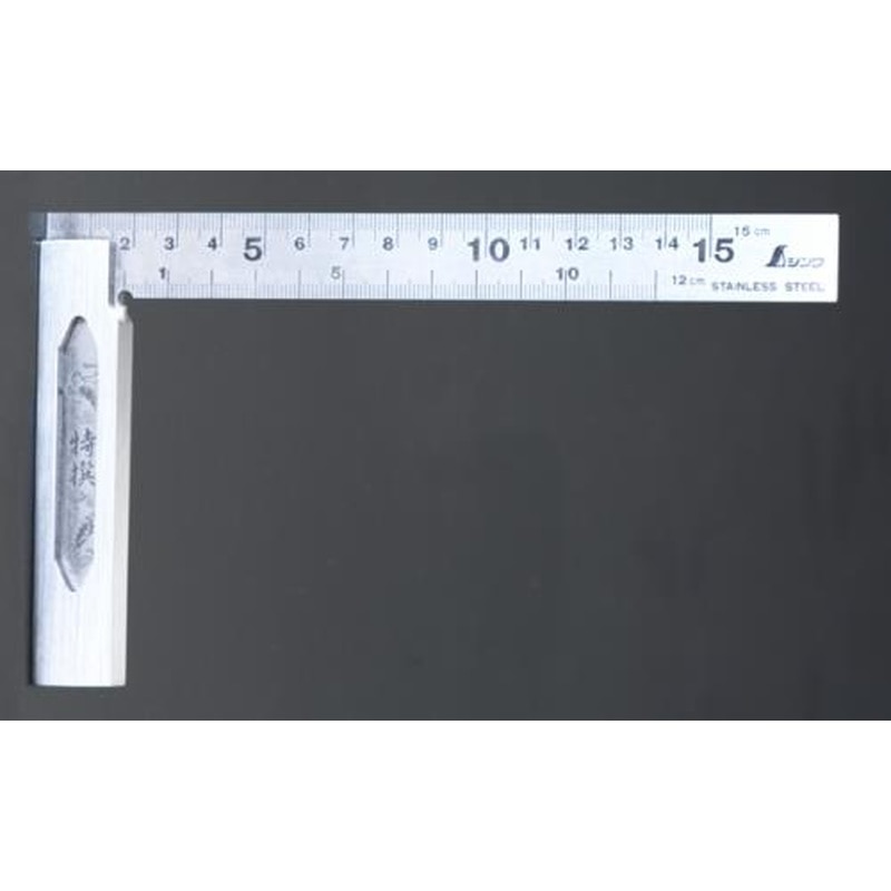 エスコ EA719JB-1 177x94mmスクエアー(目盛り付・ステンレス製) 1個（ご注文単位1個）【直送品】