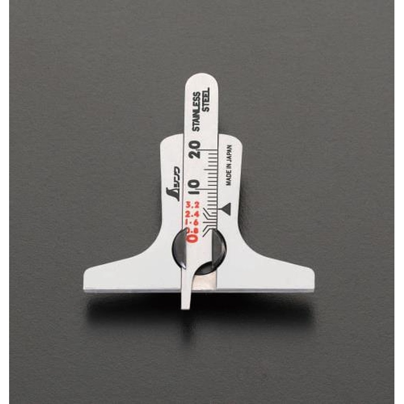 エスコ EA725F-20 0-20mmミニデプスゲージ 1個（ご注文単位1個）【直送品】