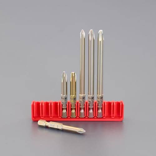 エスコ EA611PA-191 6本組 [+]ドライバービット 1セット （ご注文単位1セット）【直送品】