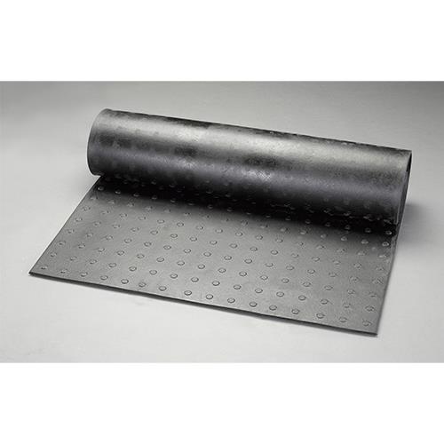 エスコ EA997RA-64A 1000x2000x20mm ゴムマット(ブラック) 1個 (ご注文単位1個)【直送品】