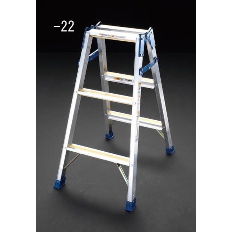 エスコ EA903AM-26 2.00m脚立(ワイドステップ/滑り止め付) 1個（ご注文単位1個）【直送品】