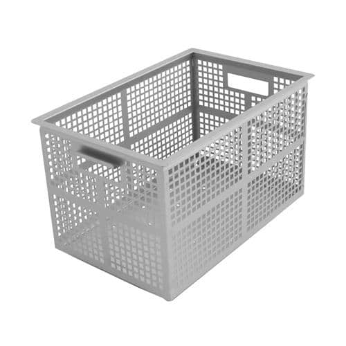 エスコ EA508SE-22 515x340x290mm コンテナ(ステンレス製/側面高通気) 1個 （ご注文単位1個）【直送品】