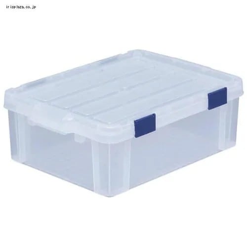 エスコ EA506LA-21CA 525x381x187mm 収納ケース(バックル付/クリア/5個) 1箱 （ご注文単位1箱）【直送品】