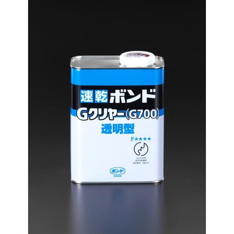 エスコ EA935KF-2A 1.0kg［速乾]工業用ボンド(ごむ・皮革・ウレタン) 1個（ご注文単位1個）【直送品】
