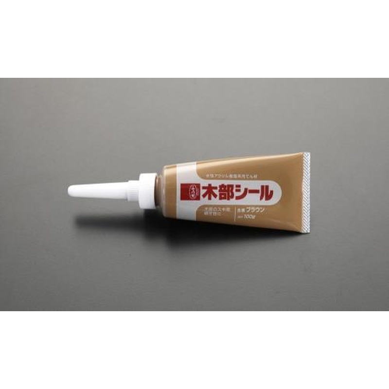 エスコ EA934AE-8 100gすき間用パテ(ライトブラウン) 1個（ご注文単位1個）【直送品】