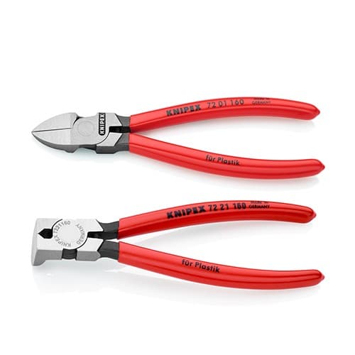 エスコ EA536KP-20 2本組/160mm プラスチックニッパーセット 1セット （ご注文単位1セット）【直送品】