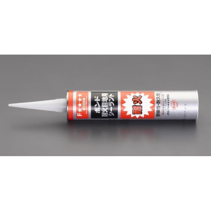 エスコ EA930AM-1 333ml目地用シーラント(耐火・ホワイト) 1個（ご注文単位1個）【直送品】