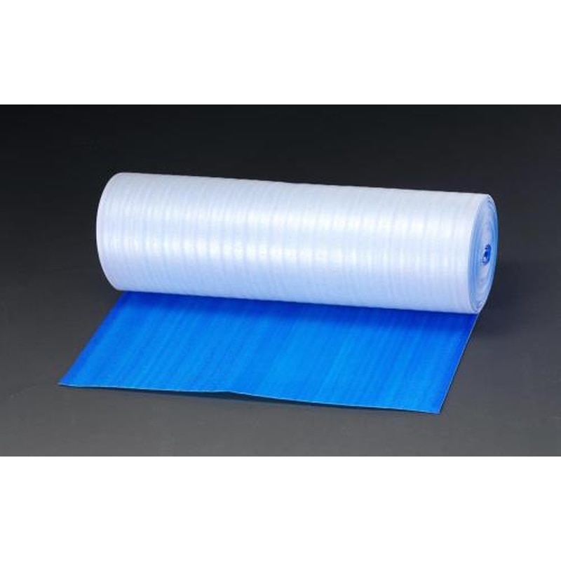 エスコ EA911BA-7 1.0x30m/2.0mm床面養生マット(エンボス/青) 1個（ご注文単位1個）【直送品】