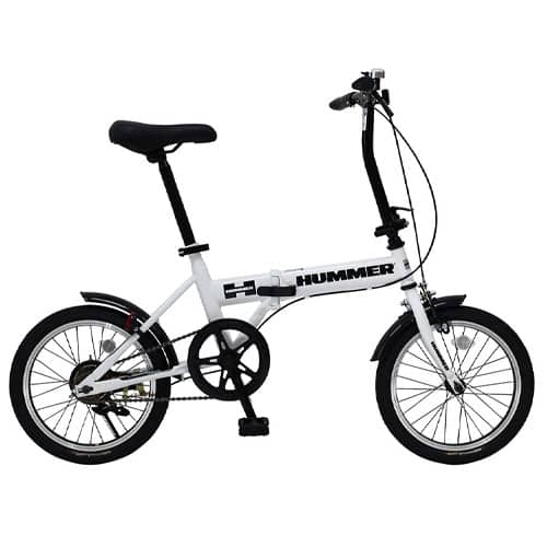 エスコ EA986YB-13 16インチ 折り畳み式自転車(ノーパンク) 1台 （ご注文単位1台）【直送品】